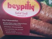 Suhkru kogus sees Fricadelle de poulet