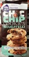 Quantité de sucre dans ChocChip Cookies Nougatelli