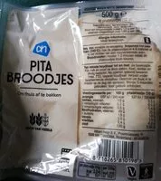 Cantidad de azúcar en Pita broodjes