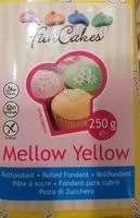 Zuckermenge drin Pâte à Sucre - Jaune - 250G - Funcakes