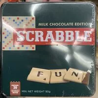 Amount of sugar in Milk Chocolate Edition SCRABBLE