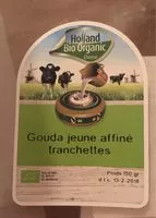 Sucre et nutriments contenus dans Holland bio organic