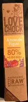 Zuckermenge drin Organic Raw Chocolate Amande/Figue