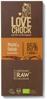 Zuckermenge drin Chocolate 85% con almendras y baobab