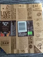 Zuckermenge drin RAW Chocolate Bar Extra Pur 94% Kakao
