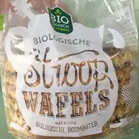 Suhkru kogus sees Biologische stroopwafels