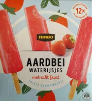 Cantidad de azúcar en Aardbei waterijsjes met echt fruit