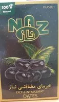 Sucre et nutriments contenus dans Naz