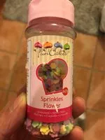 Zuckermenge drin Confettis En Sucre Fleurs