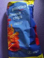 İçindeki şeker miktarı Chips saveur paprika