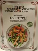 Amount of sugar in Vegan/Végétalien Poulettekes