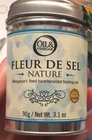 Jumlah gula yang masuk Fleur de sel nature