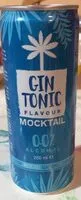 Suhkru kogus sees Gin tonic Mocktail