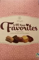 Amount of sugar in All time favorites