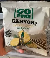 入っている砂糖の量 Chips canion dill and chive