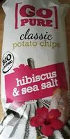 入っている砂糖の量 Classic potato chips hibiscus & sea salt
