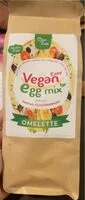 Quantité de sucre dans Vegan egg mix