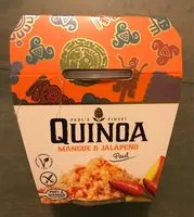 入っている砂糖の量 Quinoa Mangue et Jalapeño