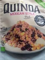 Sokerin määrä sisällä Paul's Finest Organic Quinoa, Mexican Style