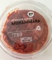 入っている砂糖の量 Muhammara