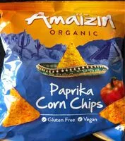 含糖量 Amaizin organic tortilla chips paprika