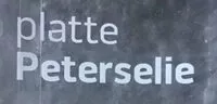 İçindeki şeker miktarı Platte peterselie
