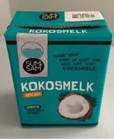 入っている砂糖の量 Kokosmelk
