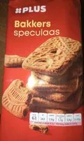 Quantité de sucre dans Bakkers speculaas