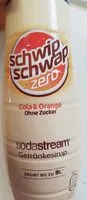 Suhkru kogus sees Schwip Schwap Zero