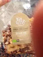चीनी की मात्रा Snack mix