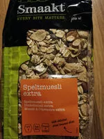 糖質や栄養素が Speltmuesli extra