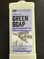 Sugar and nutrients in Marcel s green soap