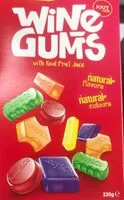 चीनी की मात्रा Wine gums