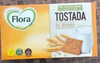 Cantidad de azúcar en Tostada al horno