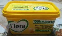 Cantidad de azúcar en Margarina 100 % vegetal