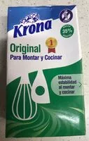 Azúcar y nutrientes en Krona