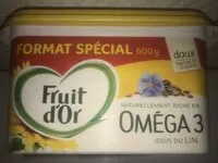 Jumlah gula yang masuk Fruit d'Or Oméga 3 Doux