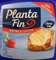 含糖量 Planta Fin Tartine et Cuisson Demi-sel