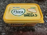 Cantidad de azúcar en Flora Rica en Omega 3