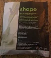 Jumlah gula yang masuk Shape - goût crème douce