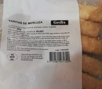 Quantité de sucre dans Varitas merluza