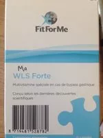 Sucre et nutriments contenus dans Fitforme