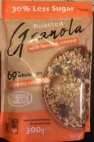Amount of sugar in Roasted granola