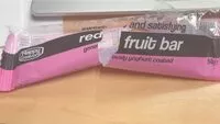 Amount of sugar in Red fruit bar