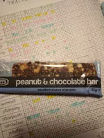 Amount of sugar in Peanut & chocolate bar