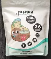Количество сахара в Batido plenny shake sabor coco