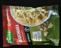 含糖量 Carbonara with cheese and bacon