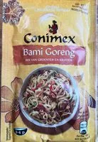Zuckermenge drin Conimex Bami Goreng
