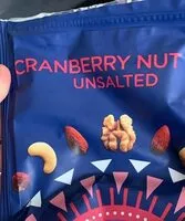Zuckermenge drin Cranberry nut mix