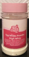 Zuckermenge drin Egg white powder